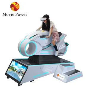 Phiên bản mới 4D lái xe mô phỏng 9D VR xe đua 3D xe lái xe mô phỏng VR đua xe máy cho trung tâm mua sắm