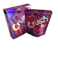 Sachets refermables personnalisés découpés sur mesure en Mylar de qualité alimentaire, anti-odeur, avec fermeture éclair, pour bonbons, sacs poubelles vides de forme spéciale