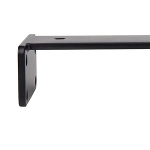 Hochbelastbare 6-Zoll Schwarze L-förmige Regalhalterung Schwerlast für Schweberegale Hochwertige Blechbearbeitung <span class=keywords><strong>China</strong></span> - Product Image 5