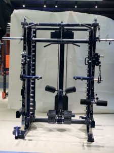 Matériel de <span class=keywords><strong>musculation</strong></span> Freeman World Gym : Machine Smith multifonctionnelle professionnelle, Power Rack, Machines de presse à jambes Smith pour l'entraînement - Product Image 6