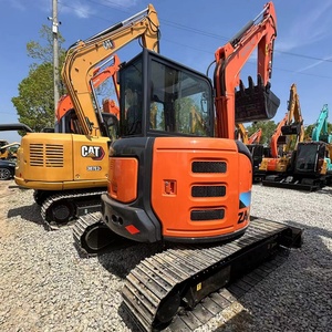 Used Hitachi ZX55 Mini Excavator <b>Small</b> Construction Machinery From Japan 5ton Operating <b>Weight</b> - Product Image 2