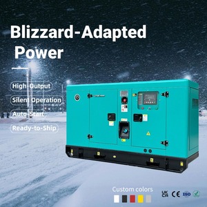 米国発送準備完了 ブリザード緊急限定版 <span class=keywords><strong>20000</strong></span>ワット産業用発電機 高出力、省エネ、ATS搭載 - Product Image 1