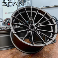 Jantes de course concaves en alliage forgé ZFAN couleur or foncé 18-22 pouces PCD 112/114.3/120/130/115mm