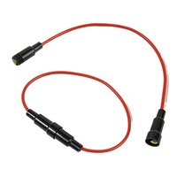 Connecteur porte-fusible tubulaire étanche 6 * 30, porte-fusible tubulaire en verre 5 * 20, type à vis isolé en ligne