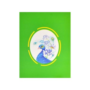 3D Pop Up Peacock Greeting <b>Card</b> Premium Paper Laser Cut Handmade Birthday Wedding <b>Gift</b> <b>Card</b> - Product Image 2