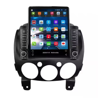 Écran Android 2.5D Mirror LinK Stéréo de voiture pour Mazda 2 2007-2014 8 + 128GB 360 Caméra GPS BT Ecran de voiture stéréo