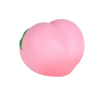 Meistverkaufte Squishy Slow-Rebound Frucht-Simulationsspielzeuge: Pfirsiche, Wassermelonen, Bananen – Fidget-Spielzeug für Partyspiele & Geschenke
