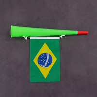 Trompette en plastique de 36 cm, sifflet, vuvuzela, klaxon, jouet sonore pour le soutien sportif