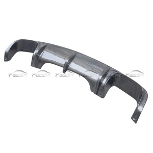 Difusor Trasero Tipo V para BMW X5M E70 X6M E71, Alerón Trasero de Fibra de Carbono, Aletas de Parachoques, 2006+ - Product Image 3