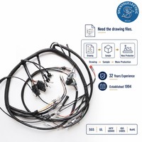 Harness Kabel Elektronik Kustom untuk Sepeda Motor/Skuter Listrik/Mobil - Konektor JST PH2.0 Berperingkat IP66 PVC/PBT OEM/ODM