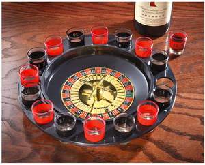 Giochi da Bar per Adulti, <span class=keywords><strong>Roulette</strong></span> Russa con Ruota Girevole, Set per Gioco con Bicchierini da Shot e Bevute, con 16 Bicchieri per 2-8 Persone - Product Image 2