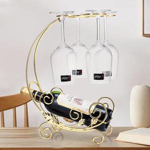 Creative European Light Luxury Style Iron <b>Wine</b> <b>Cabinet</b> Entrance Decoration <b>Wine</b> Holders Barware Home Furniture - Product Image 5