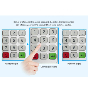 Ngăn Kéo Tủ Điện Tử Thông Minh Khóa Mật Khẩu Mã Số Bàn Phím Kỹ Thuật Số Tắm Hơi Locker Khóa - Product Image 4