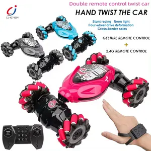 Chengji Carros de brinquedo baratos para crianças com movimento de mão 4Wd rotação de 360 graus com controle remoto