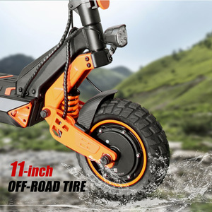 Scooter Eléctrico Plegable Impermeable WildStride 25Ah para Adultos con Doble Suspensión E9G, Capacidad de Carga de 150 kg, desde Almacén en EE. UU. - Product Image 2