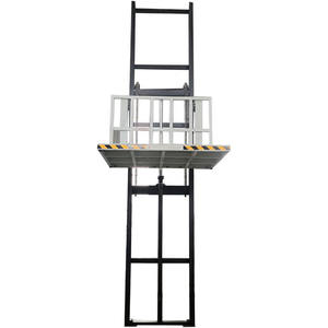 Disesuaikan 500kg 1ton 2ton Lift Lift Lift untuk lokasi konstruksi pekerja kargo Lift gudang pengangkat hidrolik - Product Image 4