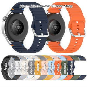 <span class=keywords><strong>Correa</strong></span> de reloj de silicona ondulada de 20mm y 22mm, <span class=keywords><strong>correa</strong></span> de reloj deportiva resistente al agua para Samsung <span class=keywords><strong>Galaxy</strong></span> <span class=keywords><strong>Watch</strong></span> 7 FE 6 5 4 <span class=keywords><strong>3</strong></span>, pulsera - Product Image 6
