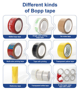 कारखाने निर्माण पैकेजिंग स्पष्ट टेप प्लास्टिक बोप पैकिंग टेप जंबो रोल नाजुक - Product Image 2