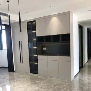 Customized Size Solid Wood <b>Sideboard</b> Restaurant Furniture Made From Environmentally Protected Materials - Product Image 1