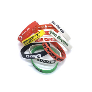 Silicone wristbandFactory pas cher prix cadeaux Promotionnels logo Personnalisé MINI QUANTITÉ MINIMALE DE COMMANDE en caoutchouc bracelet livraison rapide - Product Image 3