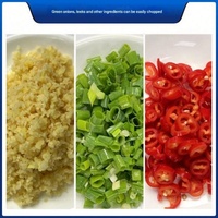 Cortador de Verduras Multifuncional, Rebanador de Apio, Picador de Pimientos, Cortador de Pepinos, Cebollas Verdes, Máquina para Cortar Cebollines