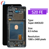 Pour Samsung s20 FE lcd pantalla Samsung s20 FE remplacement de l'écran Lcd de téléphone portable pour Galaxy s20 FE affichage