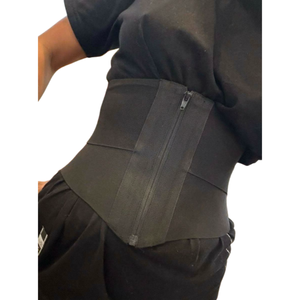 <span class=keywords><strong>Faja</strong></span> Reductora <span class=keywords><strong>de</strong></span> Torso Corto para Mujer, Cincher con Varillas <span class=keywords><strong>de</strong></span> Acero y Doble Compresión con Cremallera y Ganchos para un Efecto <span class=keywords><strong>de</strong></span> <span class=keywords><strong>Reloj</strong></span> <span class=keywords><strong>de</strong></span> <span class=keywords><strong>Arena</strong></span> - Product Image 6