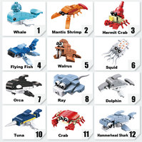 DELO TOYS Mini Ray blocs de construction pour enfants (9005-08)