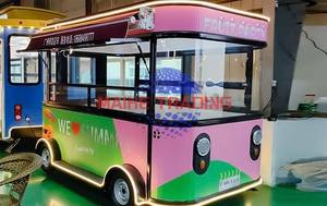 Standard Australian Portable Retro Type Mobile Coffee Ice Cream Vintage Food Truck Catering Trailer for Sale - Product Image 4