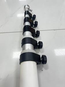 เสาปริซึมสำรวจขนาด 2.15 ม. ถึง 5.1 ม. ทำจากอะลูมิเนียม อุปกรณ์เสริม GNSS RTK ความแม่นยำ 1 มม. สำหรับเครื่องวัดมุมแบบ Total Station สีขาว+แดง รับประกัน 1 ปี แบรนด์ OEM - Product Image 3