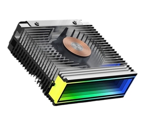 M.2 2280 NVMe SSD теплоотвод из алюминиевого сплава рассеивающий радиатор Тепловая площадка ARGB - Product Image 1