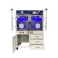Chambre d'oxygénothérapie pour surveillance en soins intensifs vétérinaires pour chiens et chats, concentrateur d'oxygène pour hospitalisation animale