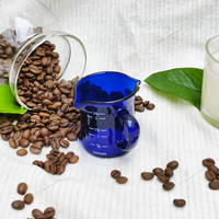 Excellent rapport qualité-prix – Outils à café et thé modernes QIAOXING en verre borosilicate écologique, résistant à la chaleur, 70 ml, double bec verseur, gris, en stock