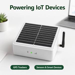 Panneau <span class=keywords><strong>solaire</strong></span> mini SMT Sunpower haute efficacité 3V 5V 6V 9V, petite taille 1.3W 6V 120*60mm, module PV pour collier de suivi GPS du bétail - Product Image 5