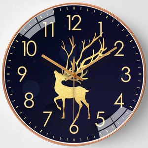 Modern Design Plastic Quartz <b>Wall</b> <b>Clock</b> Cartoon Girl Needle Display for Children's Bedroom Living Room Home <b>Decor</b> - Product Image 2