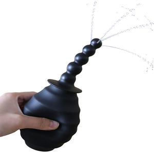 อุปกรณ์ฉีดล้างทวารหนักซิลิโคนเพื่อสุขภาพ สำหรับทำความสะอาดทางทวารหนักและช่องคลอด ของเล่นทางเพศสำหรับผู้ชายและผู้หญิง - Product Image 3