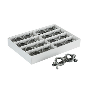 Marco de prueba de aluminio para examen ocular 52-70PD, soporte de lentes ajustable, gris, operación manual, aparato de agudeza visual - Product Image 3