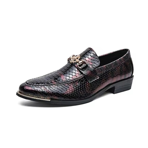 Zapatos Oxford con Cordones y Flecos, Estilo 2025, para Hombre, Punta Redonda, Formales, de Negocios, de Cuero Genuino, Estilo Británico, Evergreen, Zapatos Cómodos - Product Image 4