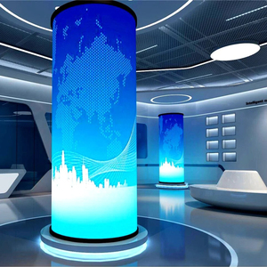 <strong>Led</strong> <strong>Module</strong> Indoor Advertising <strong>Electronic</strong> Screen Curved Cylindrical Advertising Screen Flexible Screen <strong>Led</strong> <strong>Display</strong> - Product Image 4