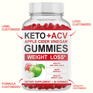 Gummies <span class=keywords><strong>de</strong></span> Vinaigre <span class=keywords><strong>de</strong></span> Cidre <span class=keywords><strong>de</strong></span> Pomme <span class=keywords><strong>Bio</strong></span> Keto OEM <span class=keywords><strong>pour</strong></span> Adultes – Soutien Métabolique, Végétaliennes, Sans Sucre, 60 Unités – Complément <span class=keywords><strong>Alimentaire</strong></span> - Product Image 6