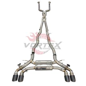 Sistema de escape intermedio con válvulas de acero inoxidable Vortex para BMW G90 M5, silenciador de rendimiento mejorado. - Product Image 1