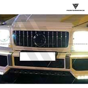Griglia Anteriore Stile GT Vintage Nera e Bianca per Mercedes Benz Classe G W463 G63 2008-2018, <span class=keywords><strong>Ricambi</strong></span> <span class=keywords><strong>Auto</strong></span> - Product Image 6