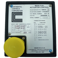 Control de Actuador PLC Continental Controls GT1-A 910330C2 Suministro a Granel