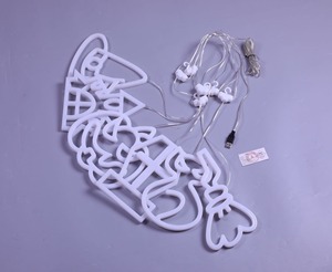 ไฟประดับแขวนฮาโลวีนแบบเชื่อมต่อ USB 6 รูปแบบลวดลายสุดหลอนสำหรับกระจกหน้าต่าง บาร์ในบ้าน ปาร์ตี้ธีม วันหยุด ตกแต่งภายใน - Product Image 5