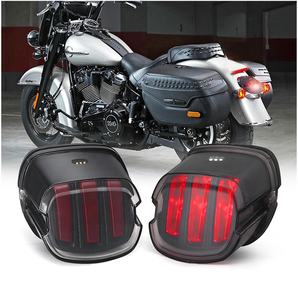 Accessoires de motocyclette Eclairage de moto Feu arrière à LED 12V avec signal ambre Lentille fumée Feu de frein arrière pour <span class=keywords><strong>Harley</strong></span> <span class=keywords><strong>Davidson</strong></span> - Product Image 6