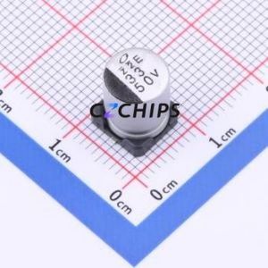 Condensador Electrolítico de Aluminio SMD UUB1H330MNL1GS, D8xL10mm 33uF 20% 50V 46mA-120Hz - Product Image 1