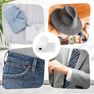 100g/㎡ trọng lượng nặng 11.8 "x 30.6 yard không dệt <span class=keywords><strong>interfacing</strong></span> sắt trên Polyester một mặt <span class=keywords><strong>interfacing</strong></span> cho hàng thủ Công cung cấp - Product Image 6