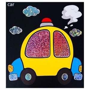 <b>Creative</b> Mess Free Travel Activities Toys Supplies Diy Foil Fun Arts and Crafts Kits for Kids - Product Image 4