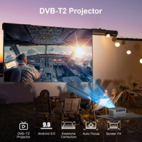 Projecteur vidéo XNANO HM106 DVB-T2 720P avec Android 2GB 16GB WiFi Smart Home TV Proyector MAX 4K Beamer