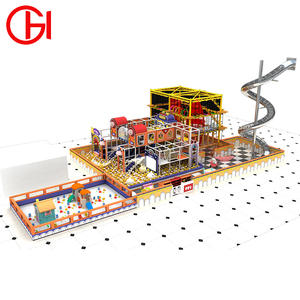 Peralatan Bermain Dalam Ruangan HG dengan Tema Khusus untuk >10 Anak Garansi 1 Tahun - Area Bermain Kastil Nakal - Product Image 1
